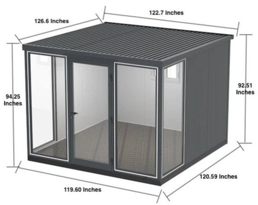 Duramax Insulated Glass Building 10'x10' - 32001