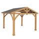 Yardistry Carolina Cedar 11 x 13 Pavilion with Aluminum Roof