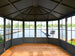 Gazebo Penguin Florence Freestanding Solarium - Sand/Slate- Metal/Polycarbonate Roof