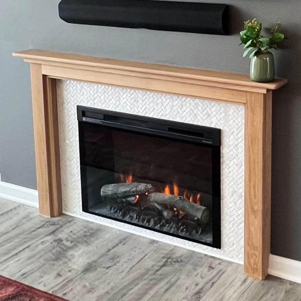 Dimplex Nova 33-Inch Plug-in Electric Firebox with Logs