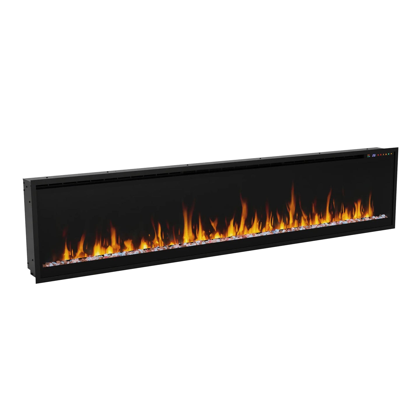Dimplex Vital Essence 74-Inch Linear Electric Fireplace - 1500W with 13 Flame Colors (ESN74)