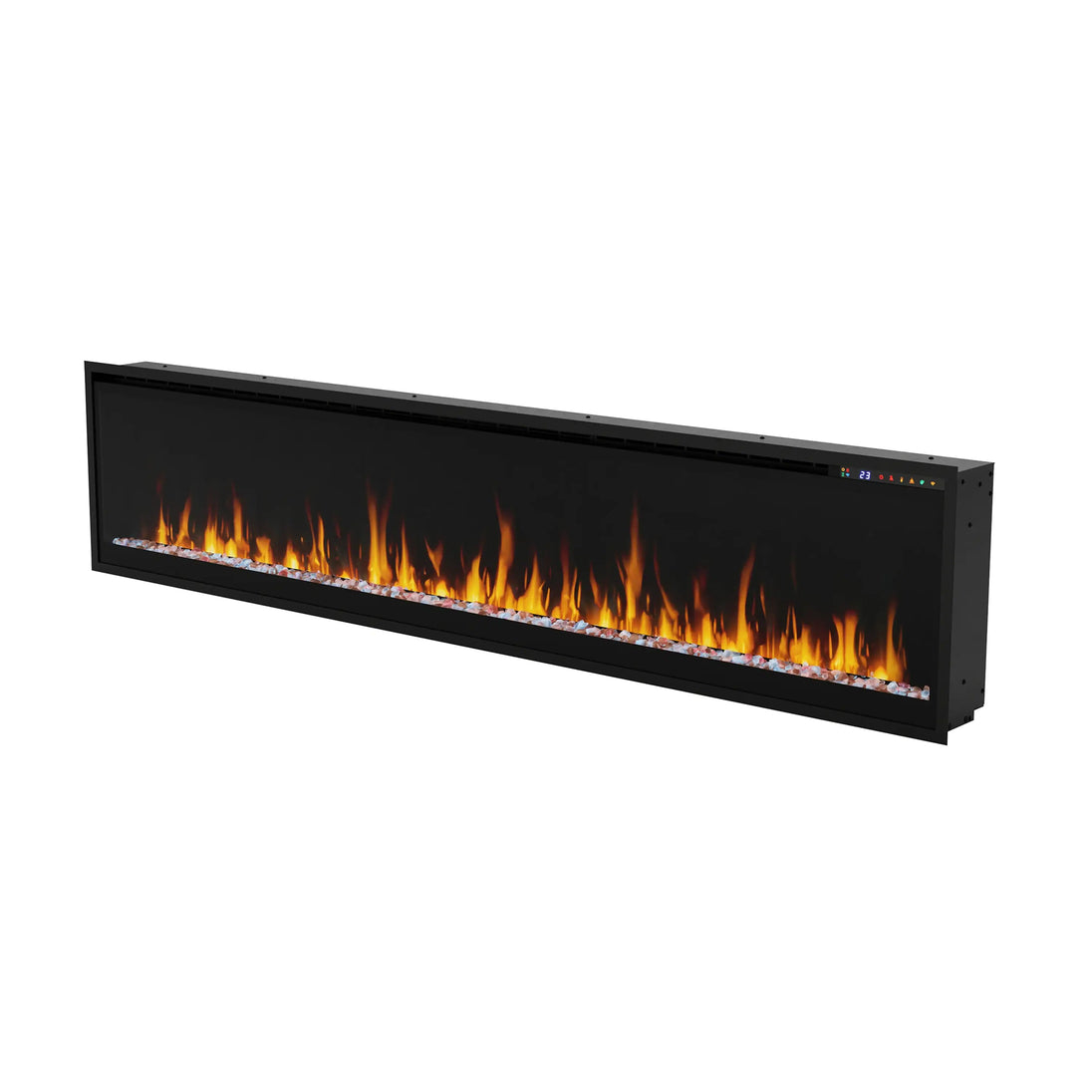 Dimplex Vital Essence 74-Inch Linear Electric Fireplace - 1500W with 13 Flame Colors (ESN74)