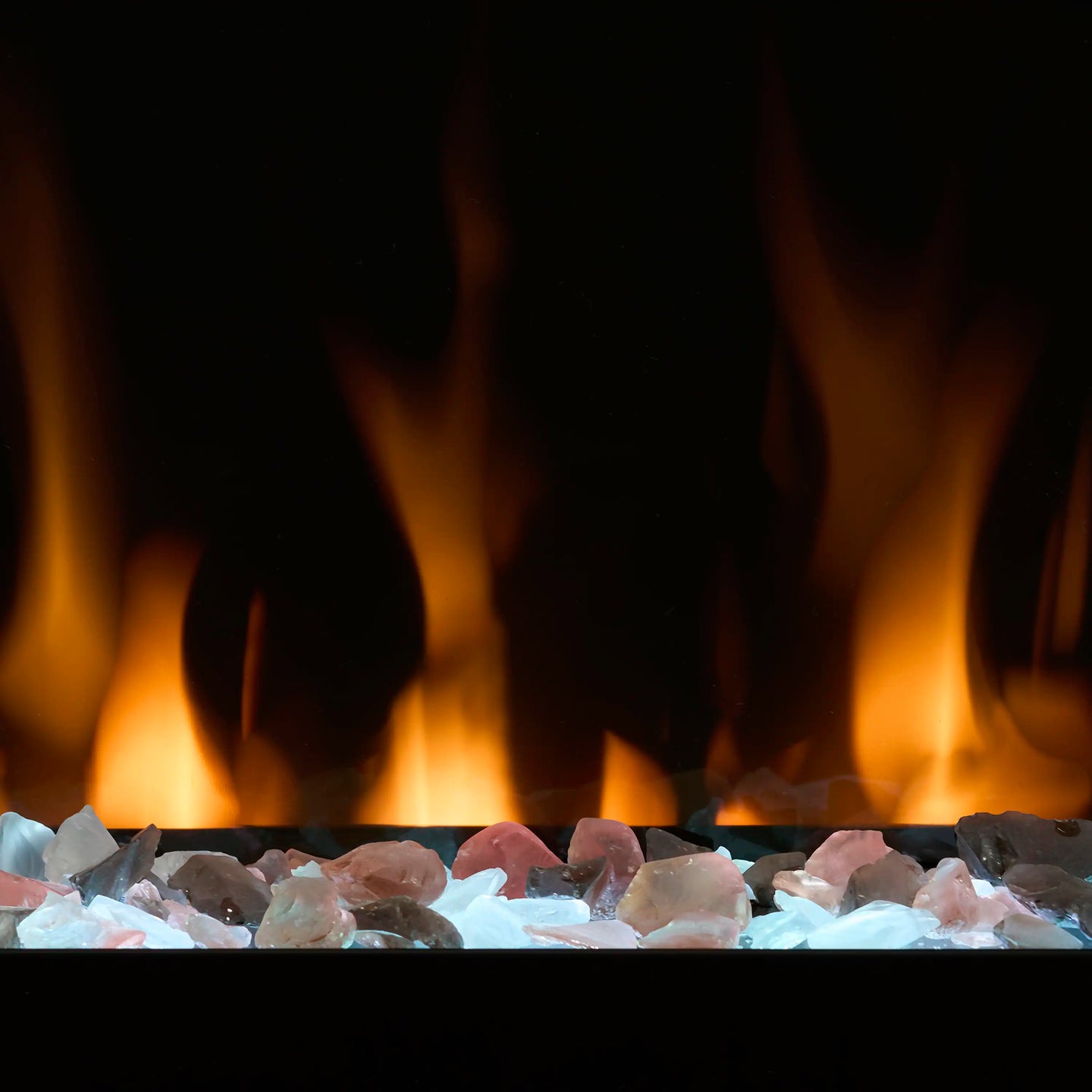 Dimplex Vital Essence 74-Inch Linear Electric Fireplace - 1500W with 13 Flame Colors (ESN74)