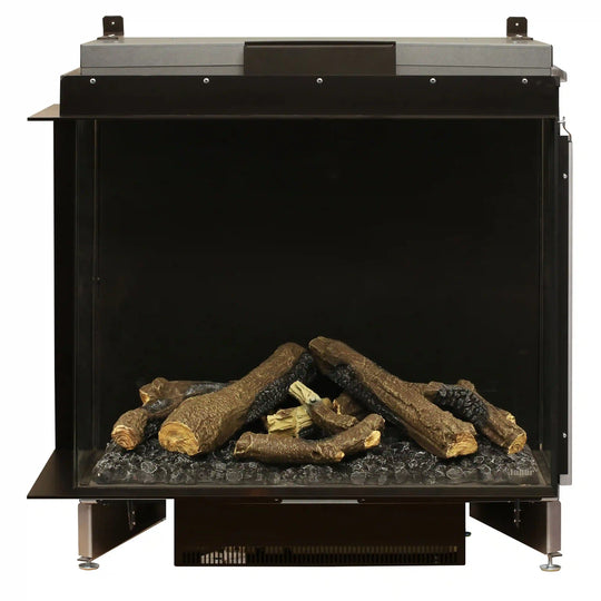 Dimplex Faber e-MatriX 37-Inch Electric Firebox, Left-facing, Two-sided with e-MatriX (FEF3226L2L)