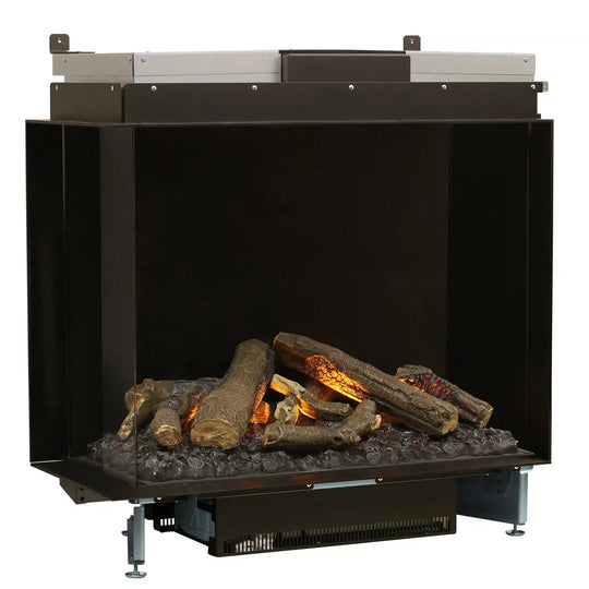 Dimplex Faber e-MatriX 37-Inch Electric Firebox, Left-facing, Two-sided with e-MatriX (FEF3226L2L)