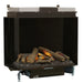 Dimplex Faber e-MatriX 37-Inch Electric Firebox, Left-facing, Two-sided with e-MatriX (FEF3226L2L)