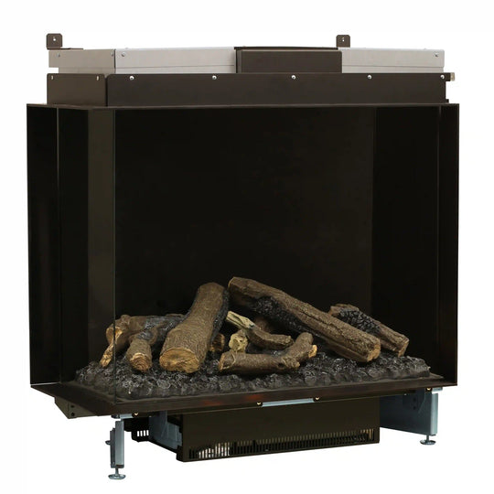 Dimplex Faber e-MatriX 37-Inch Electric Firebox, Left-facing, Two-sided with e-MatriX (FEF3226L2L)