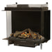 Dimplex Faber e-MatriX 39-Inch Electric Firebox, Three-sided, Bay with e-MatriX (FEF3226L3)