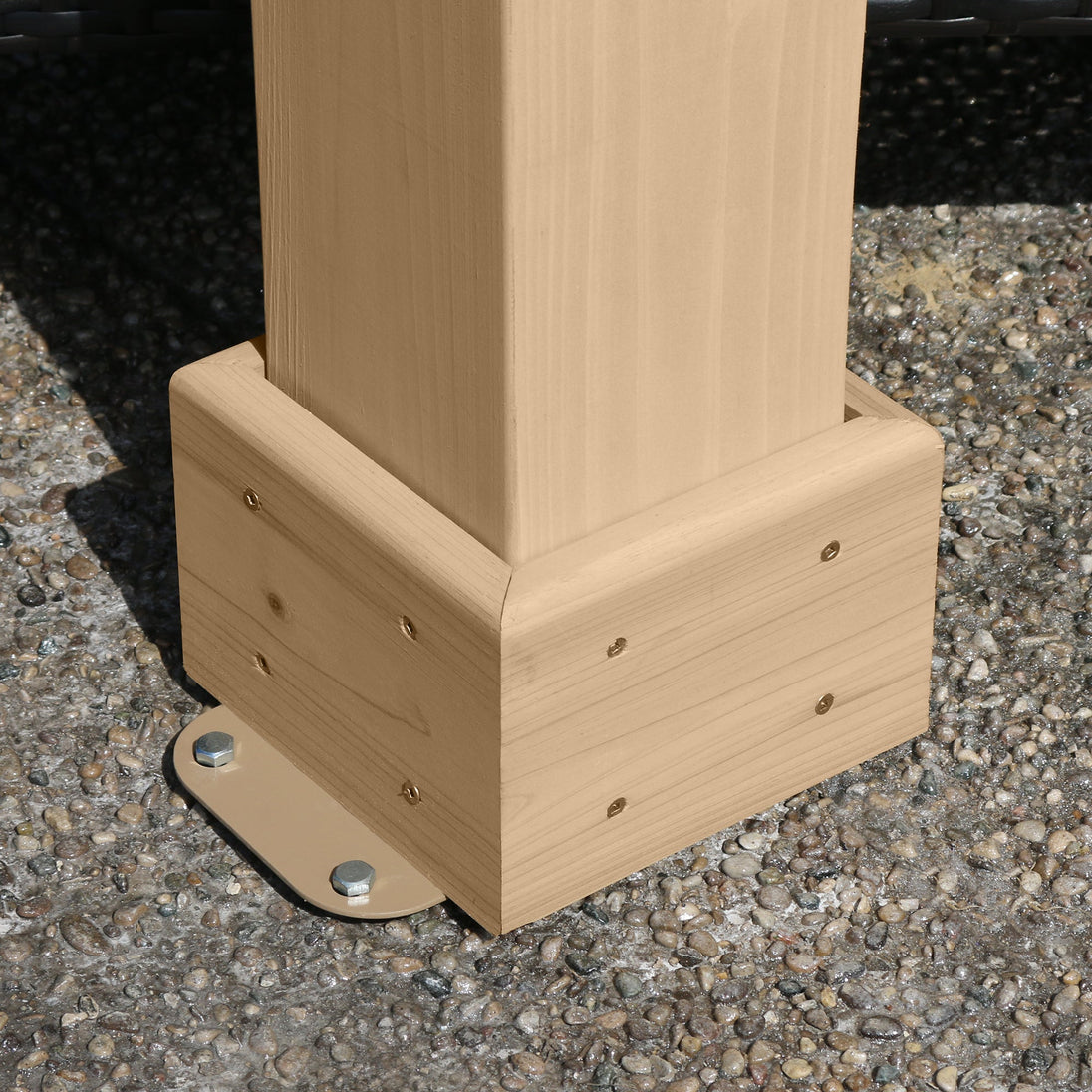 Yardistry Meridian Premium Cedar Gazebo in Multiple Sizes