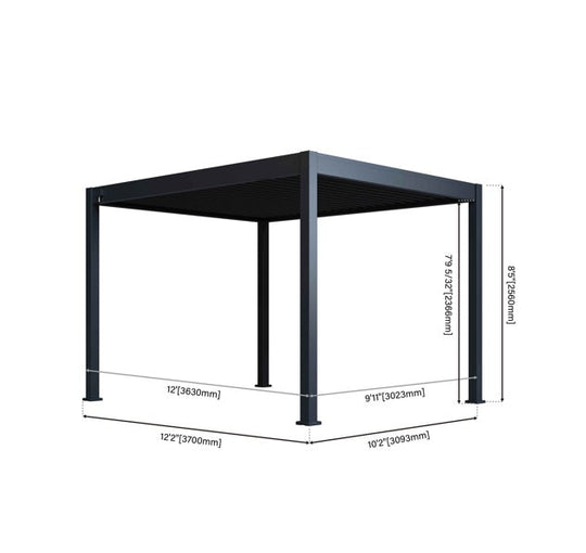 Paragon Outdoor Grand Tuscan Louvered Pergola