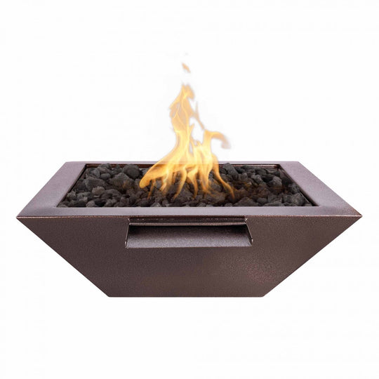 Maya Fire & Water Bowl outdoor fire and water feature