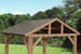 Yardistry Meridian Cedar 14 x 12 Pavilion with Aluminum Roof