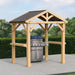 Yardistry Meridian Cedar Grilling Pavilion