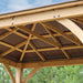 Yardistry Meridian Premium Cedar Gazebo in Multiple Sizes