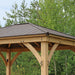 Yardistry Meridian Premium Cedar Gazebo in Multiple Sizes