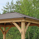 Yardistry Meridian Premium Cedar Gazebo in Multiple Sizes