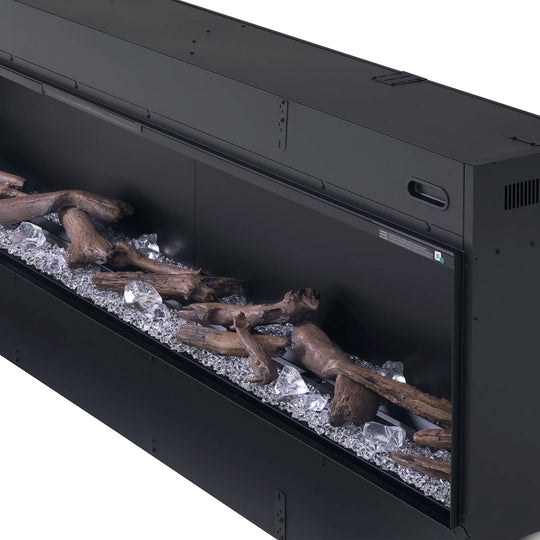 Dimplex Optimyst Linear 46-Inch Water Vapor Fireplace with Acrylic Ice and Driftwood Media (OLF46-AM)