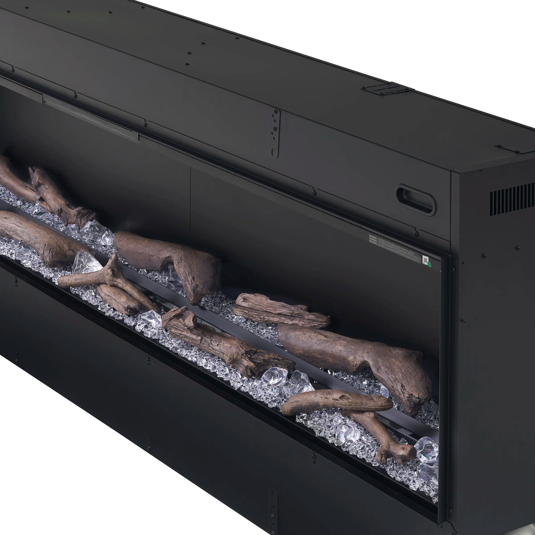 Dimplex Optimyst Linear 46-Inch Water Vapor Fireplace with Acrylic Ice and Driftwood Media (OLF46-AM)