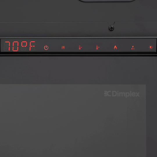 Dimplex Optimyst Linear 66-Inch Water Vapor Fireplace with Acrylic Ice and Driftwood Media (OLF66-AM)