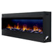 Dimplex Optimyst Linear 86-Inch Water Vapor Fireplace with Acrylic Ice and Driftwood Media (OLF86-AM)
