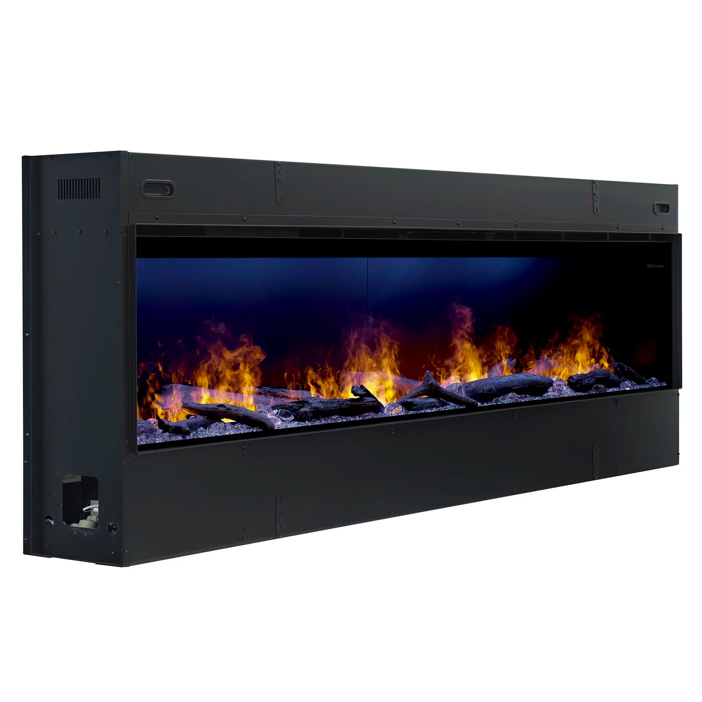 Dimplex Optimyst Linear 86-Inch Water Vapor Fireplace with Acrylic Ice and Driftwood Media (OLF86-AM)
