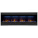 Dimplex Optimyst Linear 86-Inch Water Vapor Fireplace with Acrylic Ice and Driftwood Media (OLF86-AM)