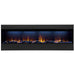 Dimplex Optimyst Linear 86-Inch Water Vapor Fireplace with Acrylic Ice and Driftwood Media (OLF86-AM)