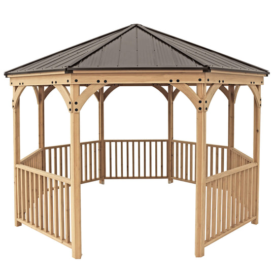 Yardistry 12 ft Meridian Octagon Gazebo
