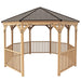Yardistry 12 ft Meridian Octagon Gazebo