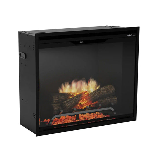 Dimplex Revillusion 30-Inch Built-In Firebox in Black with internal LED Lighting (REV30-BL)