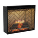 Dimplex Revillusion 36-Inch Portrait Built-In Electric Firebox in Herringbone with internal LED Lighting (REV36P-HB)