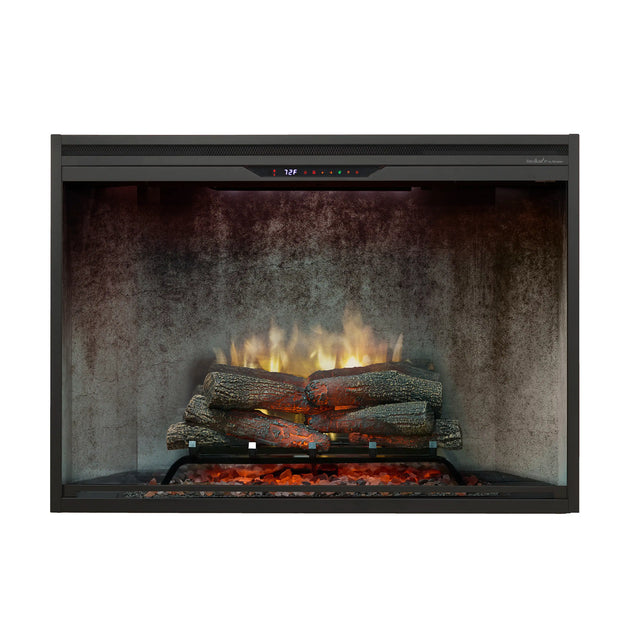 Dimplex Revillusion 42-Inch Built-in Electric Firebox in Weathered Concrete with internal LED Lighting (REV42-WC)