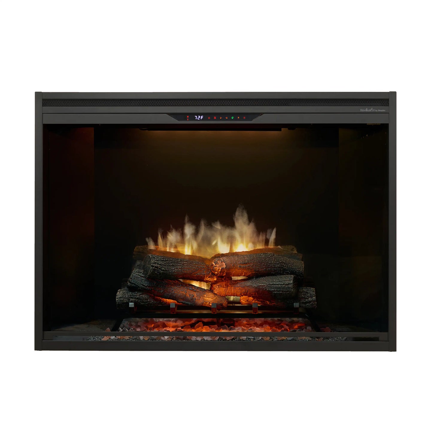 Dimplex Revillusion 42-Inch Built-In Electric Firebox in Black with internal LED Lighting (REV42-BL)