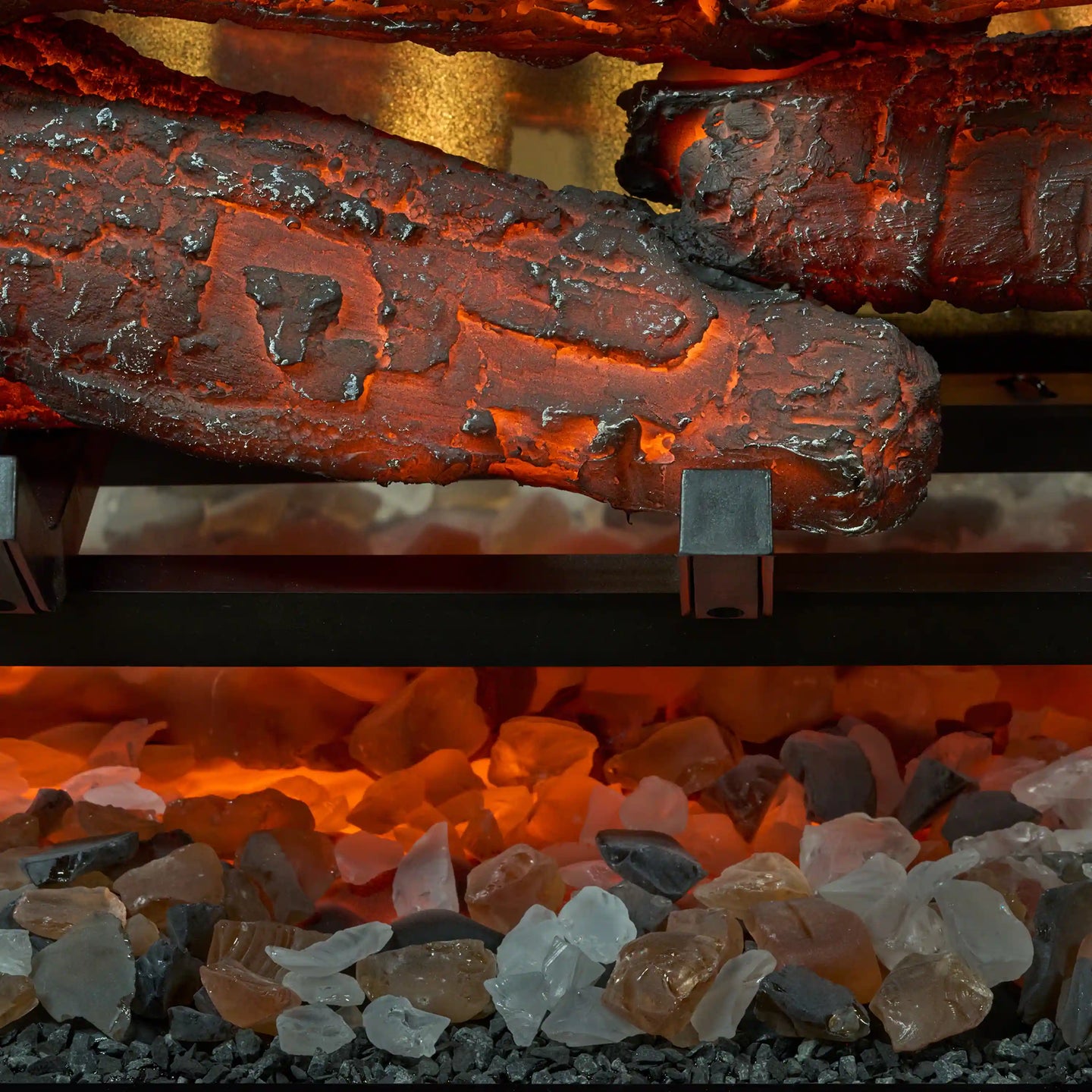 Dimplex Revillusion 30-Inch Built-In Firebox in Weathered Concrete with internal LED Lighting (REV30-WC)