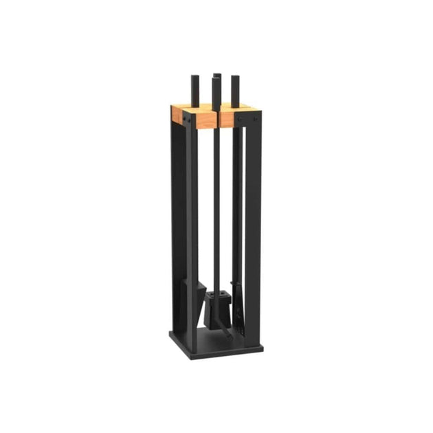 Valcourt Duplex Fireplace Tool Set