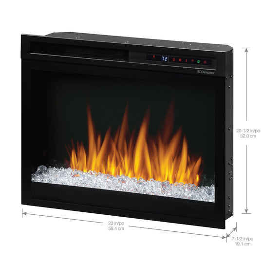 Dimplex Nova 23-Inch Plug-in Electric Firebox with Acrylic Ember Bed