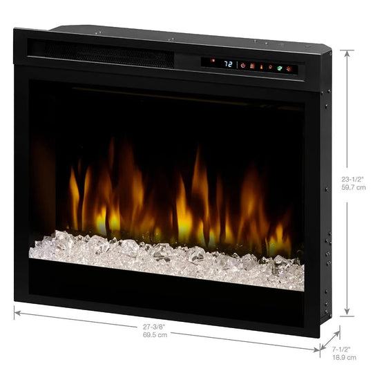Dimplex Nova 28-Inch Plug-in Electric Firebox with Acrylic Ember Bed