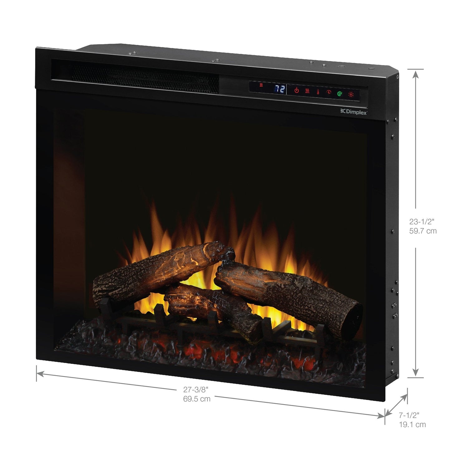 Dimplex Nova 28-Inch Plug-in Electric Firebox with Logs