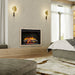 Dimplex Nova 33-Inch Plug-in Electric Firebox with Logs