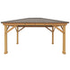 Yardistry Meridian Premium Cedar Gazebo in Multiple Sizes