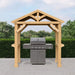 Yardistry Meridian Cedar Grilling Pavilion