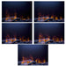 Dimplex Optimyst 86-inch Linear Water Vapor Built in Fireplace OLF86