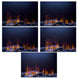 Dimplex Optimyst 86-inch Linear Water Vapor Built in Fireplace OLF86