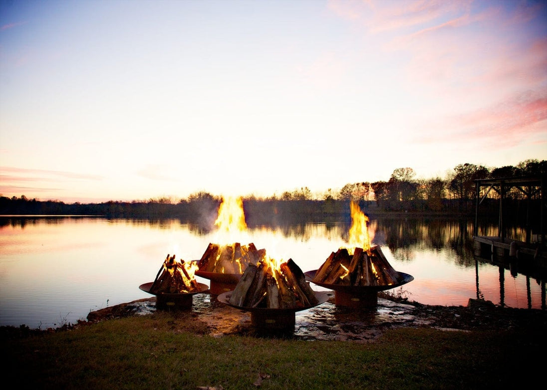 Fire Pit Art Asia 36-inch Match Lit Fire Pit Asia 36"-PENTA18-125K BTU