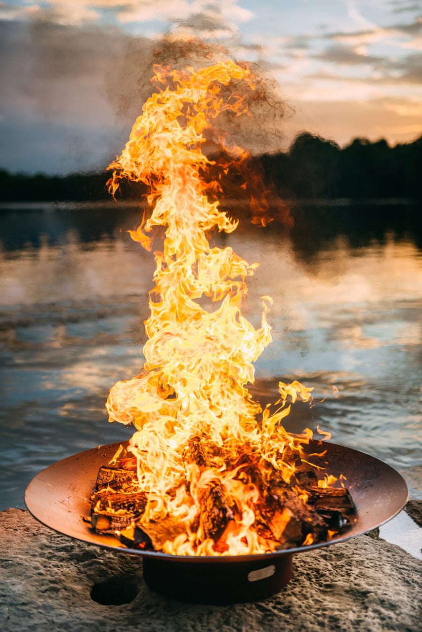 Fire Pit Art Asia 48-inch Wood Burning Fire Pit Asia 48" -Wood Burning