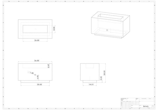Fire Pit Art Linear 60-inch Match Lit Fire Pit - Linear 60"-SFIRE42-200K BTU