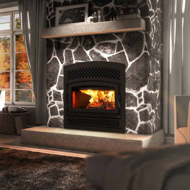 Valcourt FP10 Lafayette II Wood Fireplace - Includes Blower