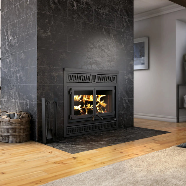 Valcourt FP15 Waterloo Wood Fireplace - Includes Blower