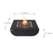 Modeno Aurora Fire Table OFG114