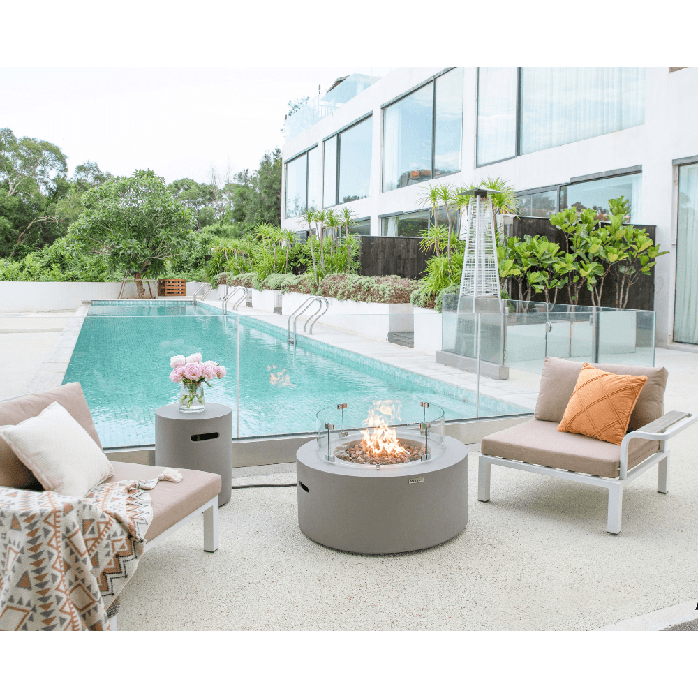 Modeno Tramore Round Fire Pit Table OFG132